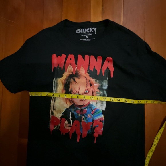 Chucky Wanna Play? Graphic T-Shirt - Picture 6 of 6